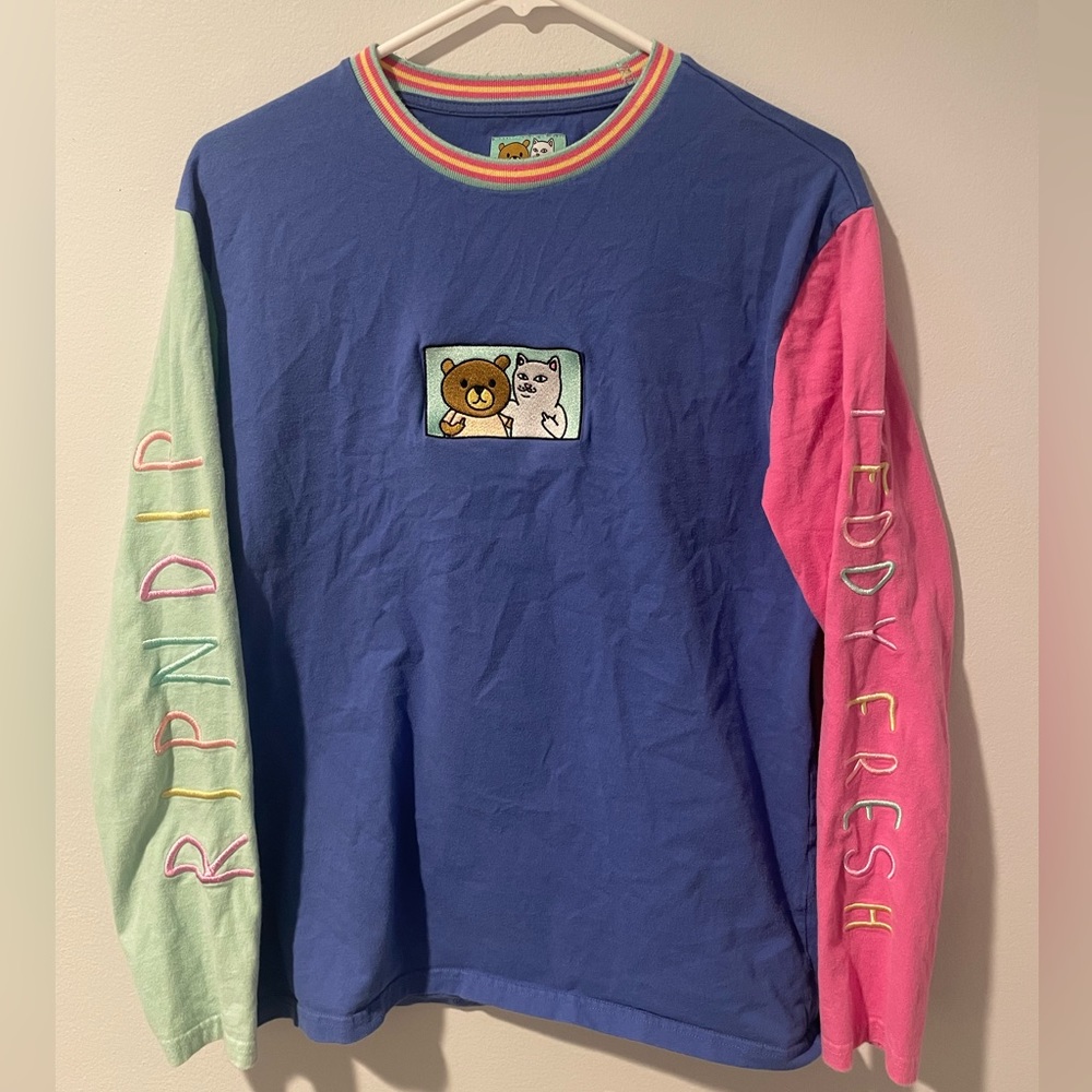 Teddy Fresh X Rip N Dip Collab Long Sleeve